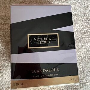 Victoria's Secret Scandalous Black and Lavender Striped Box